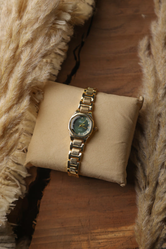 Baoke Golden Green Dial
