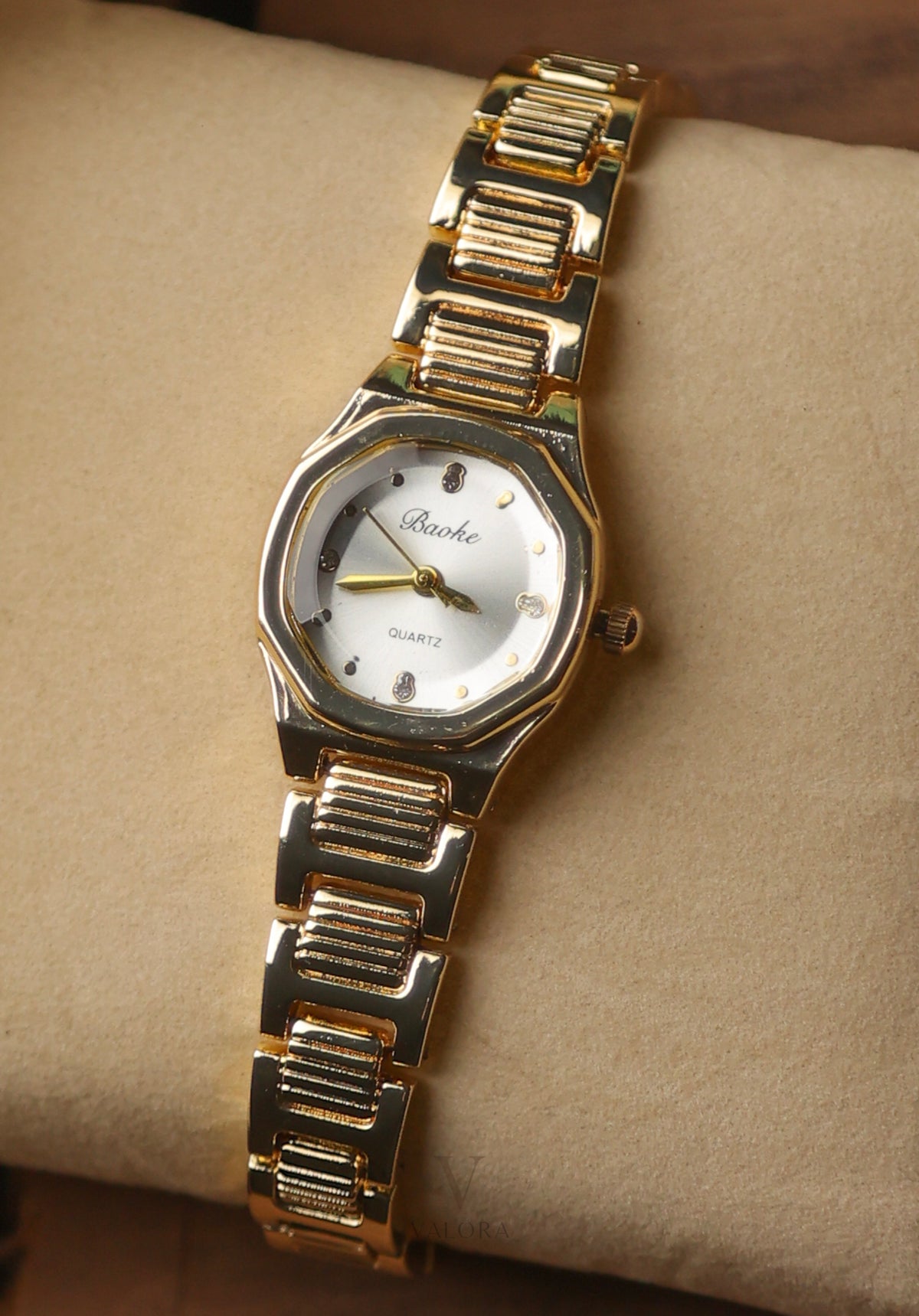 Baoke Golden White dial