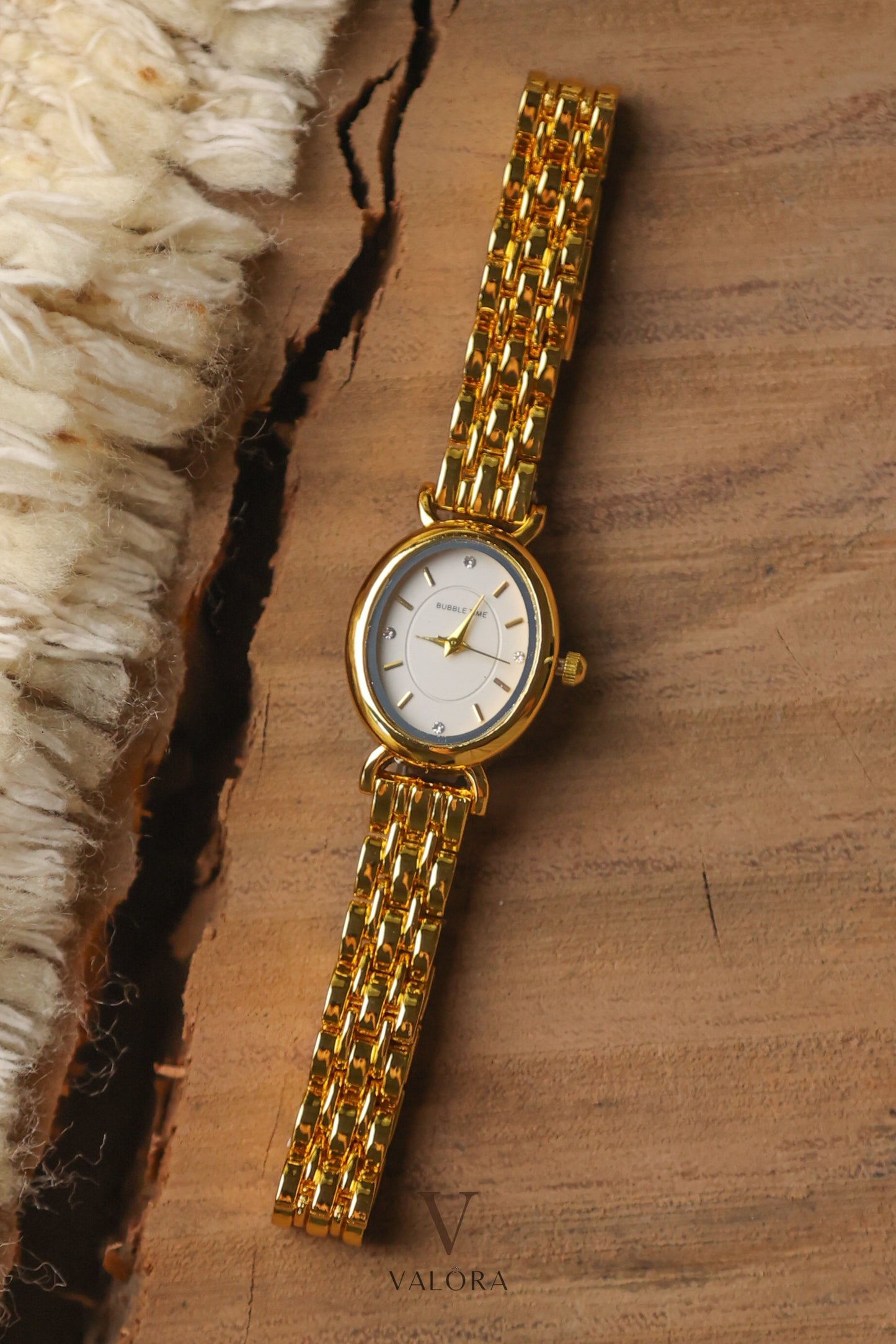 Bub-ble Time Oval Golden