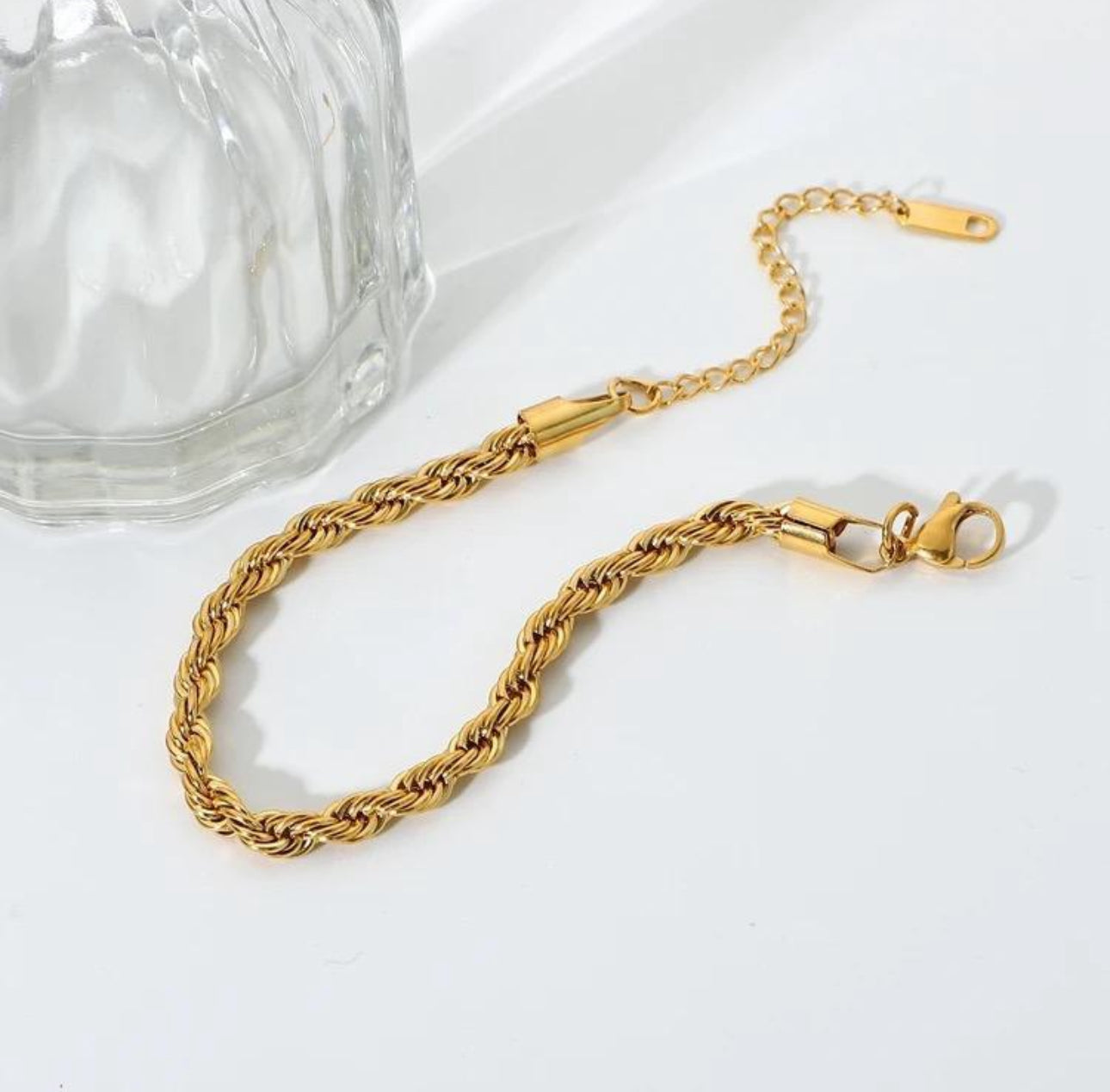 Rope chain bracelet