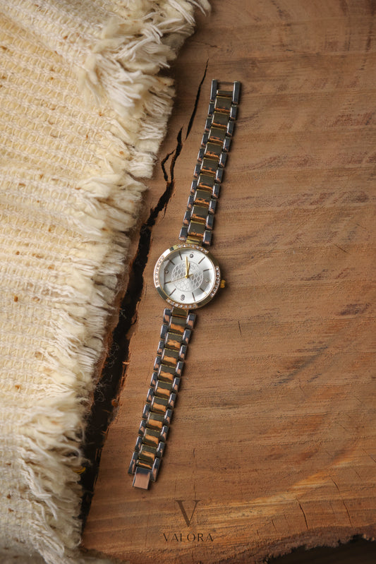 Glo-ry Round Diamond Twotone