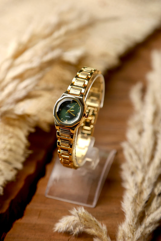 Baoke Golden Green Dial