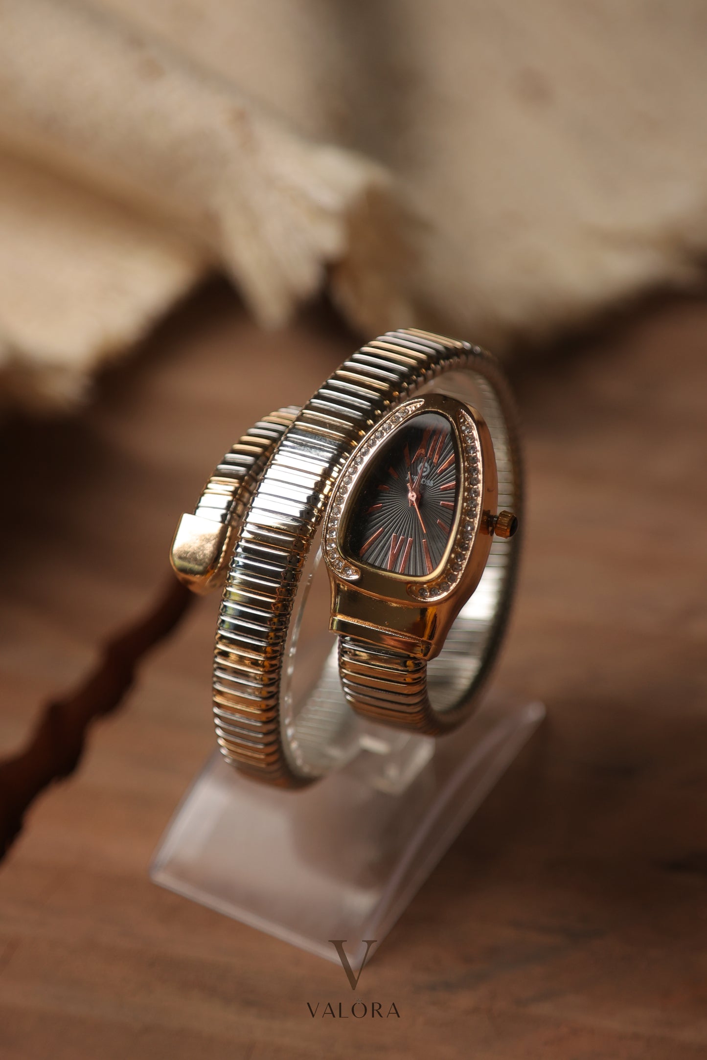 Lx Snake TwoTone Black Dial
