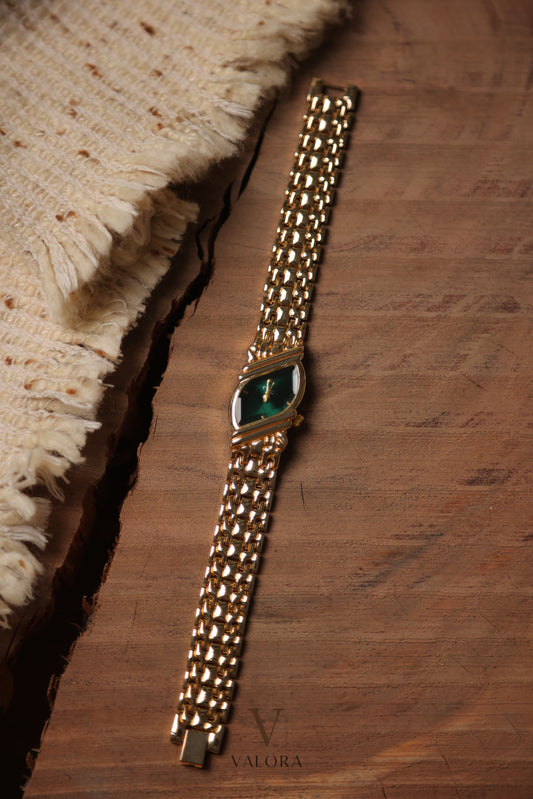 Di-or whispering Golden Green Dial