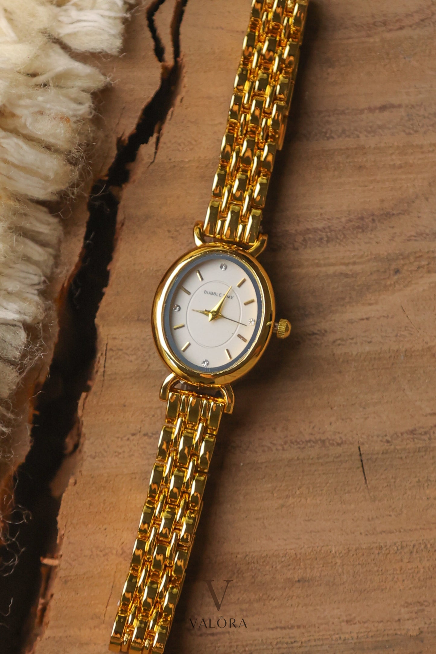 Bub-ble Time Oval Golden