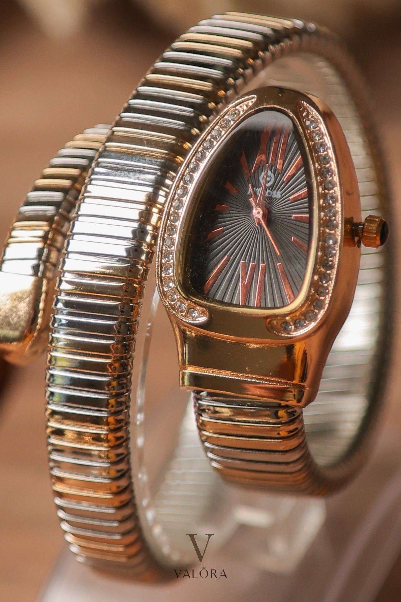 Lx Snake TwoTone Black Dial