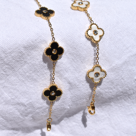 Five leaf clover Bracelet