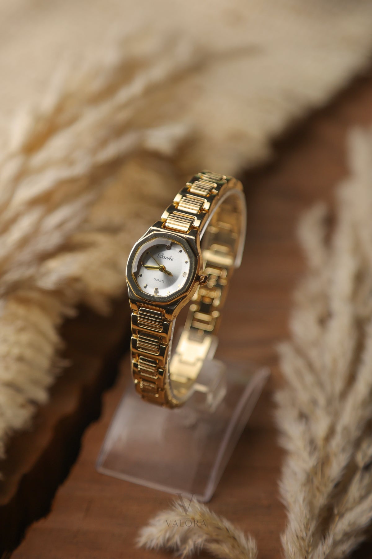 Baoke Golden White dial