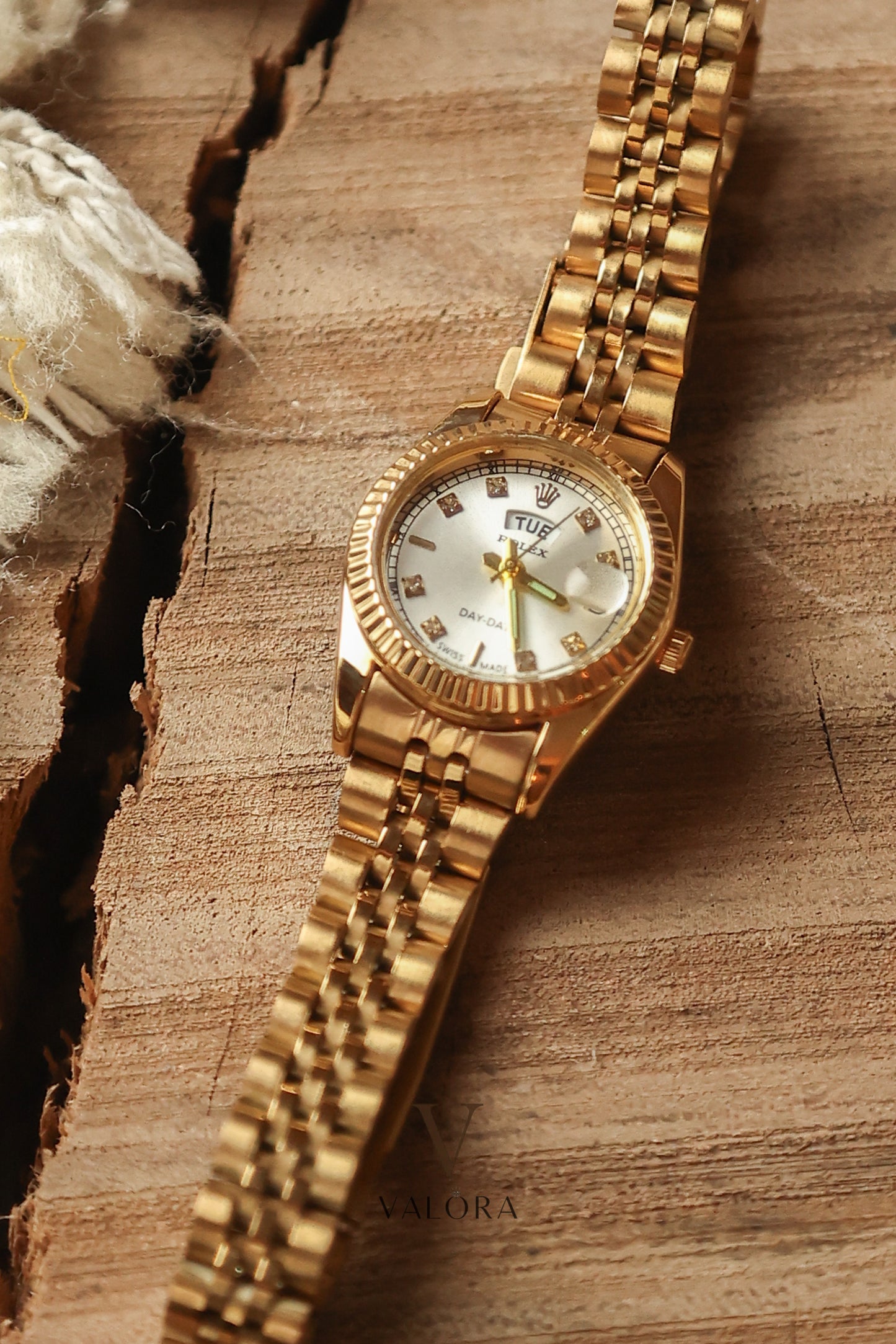 Rol-ex Mini Silver Dial